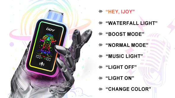 iJoy Uranus 25000 Voice Control - Disposable - Image 4